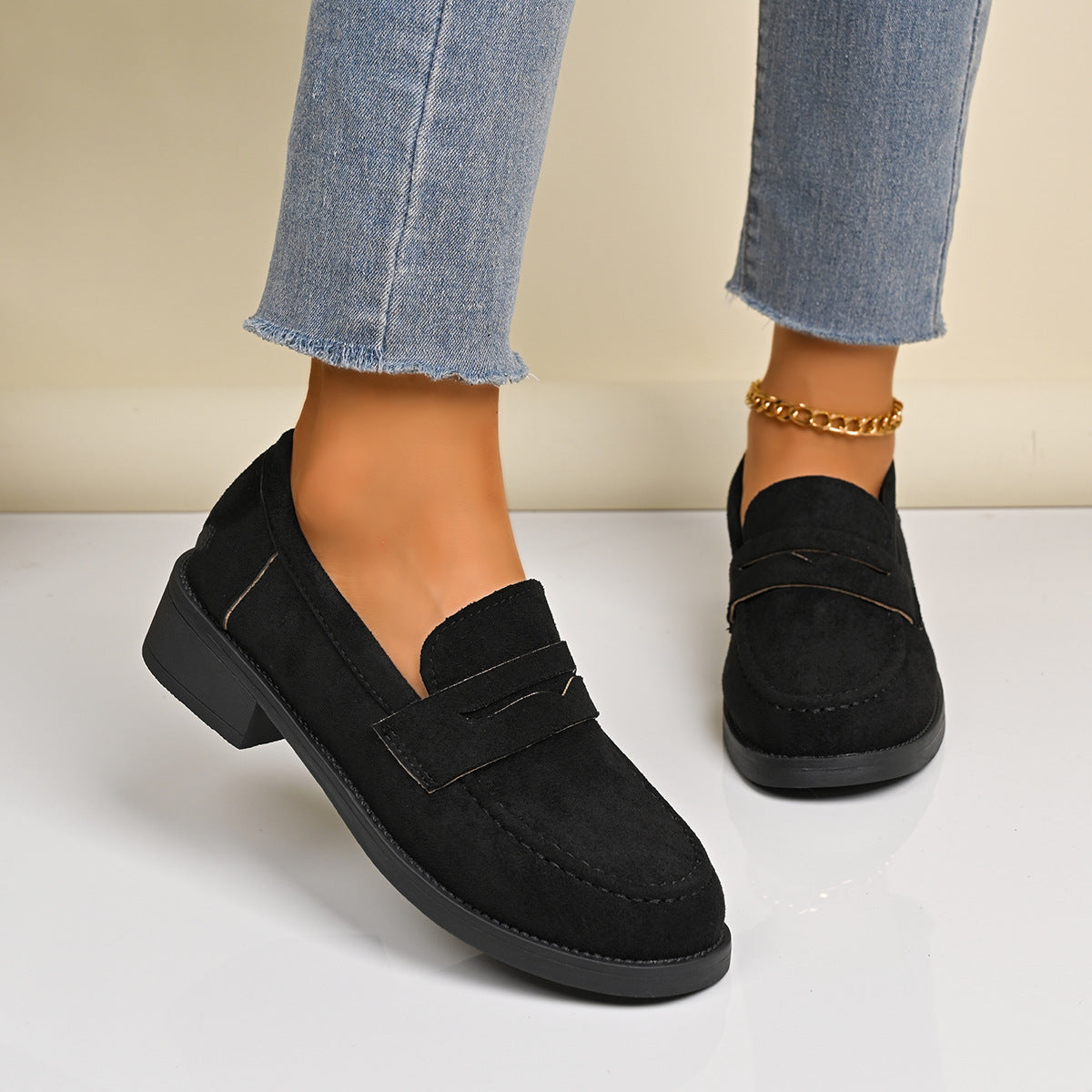 Mocassins Suede Confort Premium