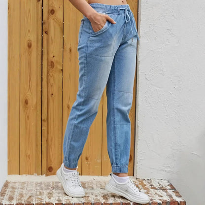 Jean Jogger Confort Absolu Bleu