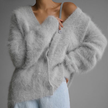 Le Cardigan "Cloud Nine" – L'Alliance Ultime du Confort et du Chic