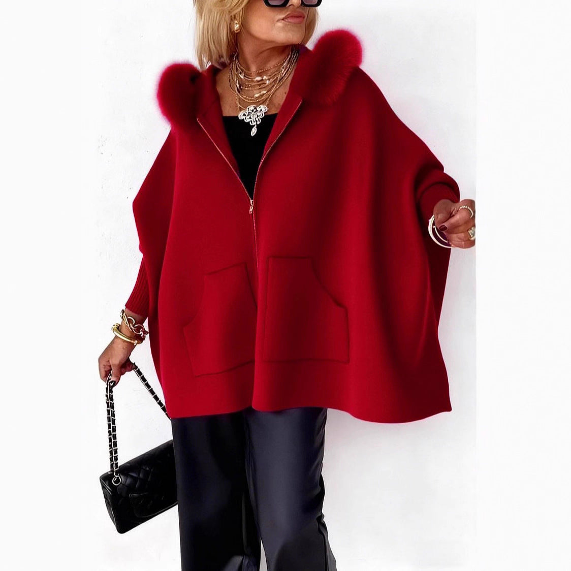 Le Cardigan Statement Fuchsia – L’Audace du Luxe au Quotidien