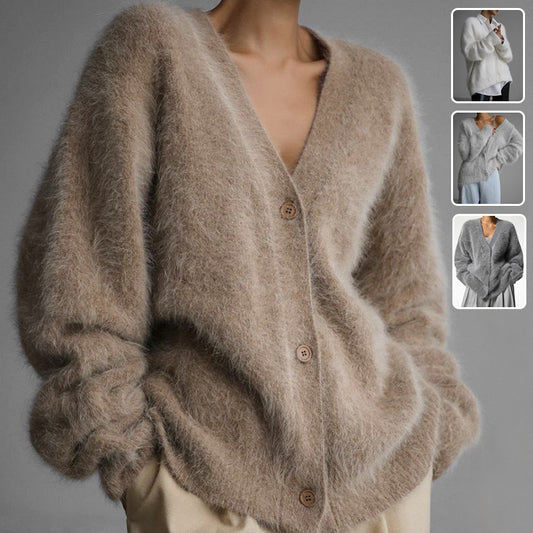 Le Cardigan "Cloud Nine" – L'Alliance Ultime du Confort et du Chic
