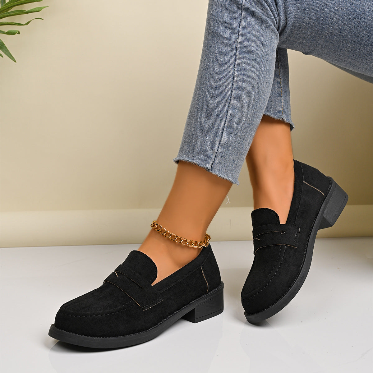 Mocassins Suede Confort Premium