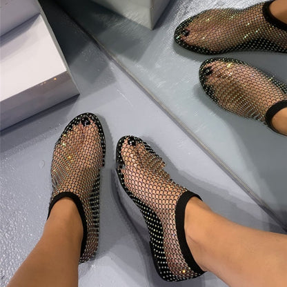 Sandales Crystal Aura : Éclat Absolu
