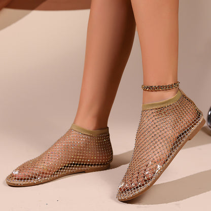 Sandales Crystal Aura : Éclat Absolu