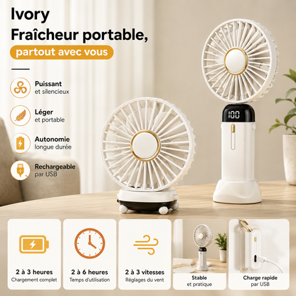 Ventilateur portable diffuseur de parfum