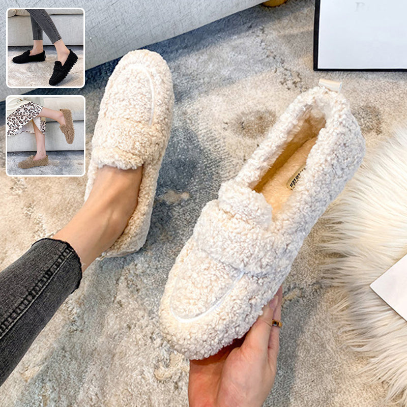 Mocassins Soft-Touch en Laine d'Agneau
