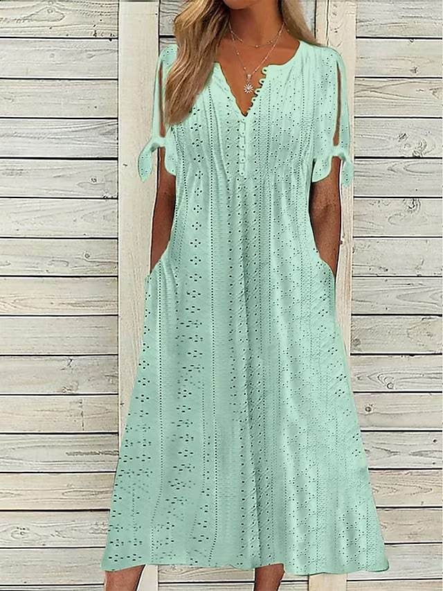 Robe d’Été Bohème en Dentelle