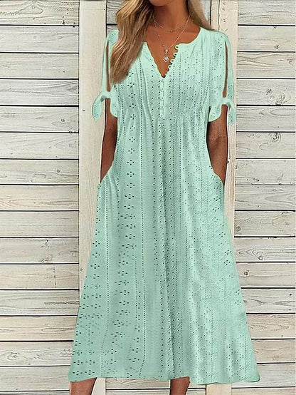 Robe d’Été Bohème en Dentelle
