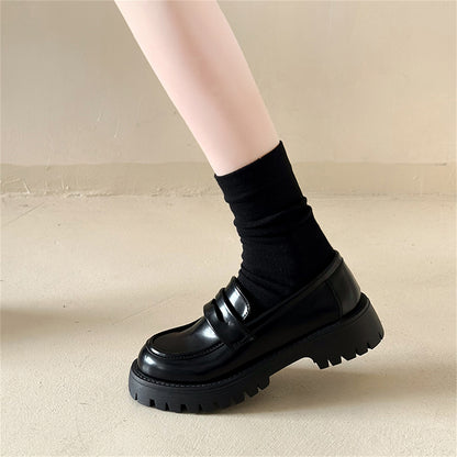 mocassins-femme chaussures-femme-confortables mocassins-élégants-femme chaussures-casual-femme mocassins-semelle-épaisse chaussures-femme-tendance loafers-femme chaussures-style-chic-femme