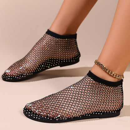 Sandales Crystal Aura : Éclat Absolu