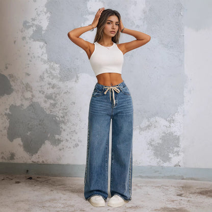 Jean Chic aux Perles Éclatantes