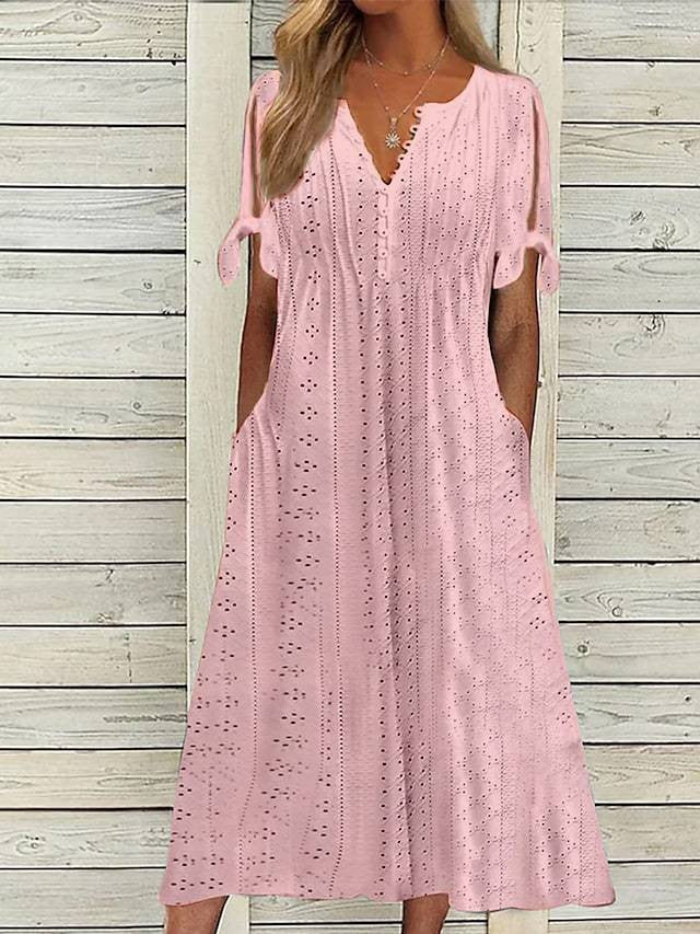 Robe d’Été Bohème en Dentelle