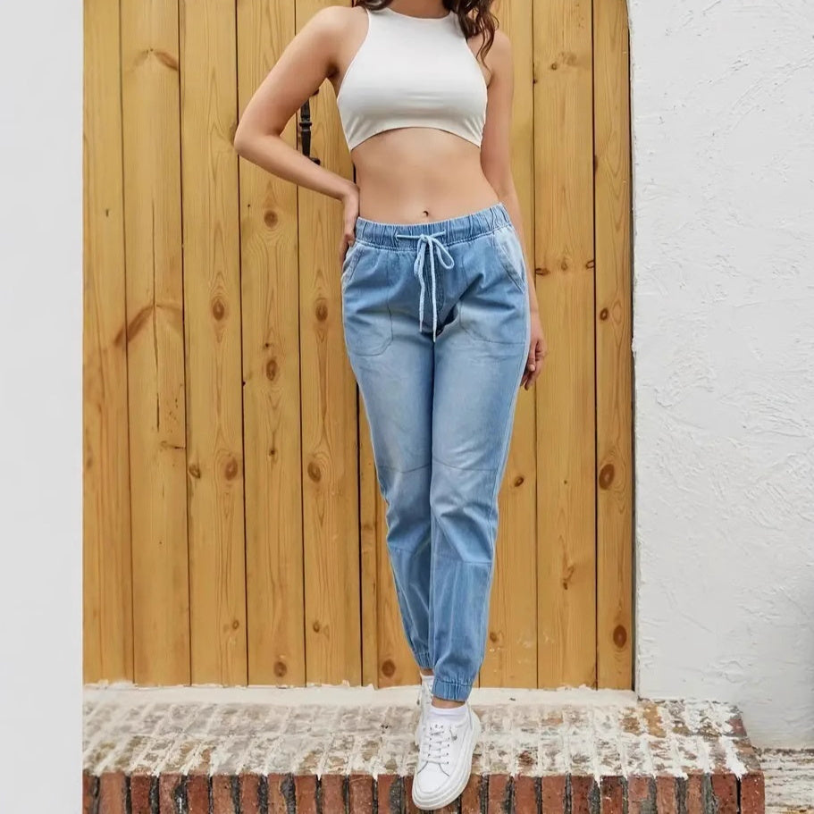 Jean Jogger Confort Absolu Bleu