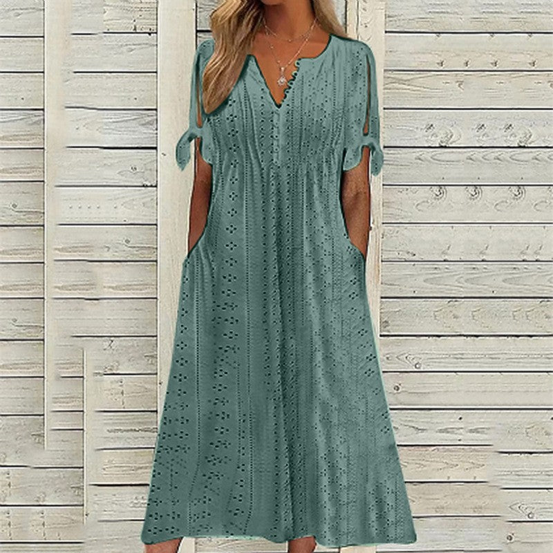 Robe d’Été Bohème en Dentelle