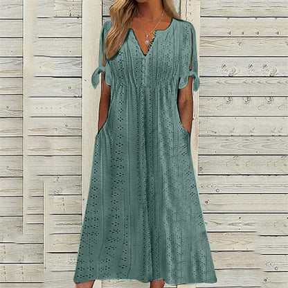 Robe d’Été Bohème en Dentelle
