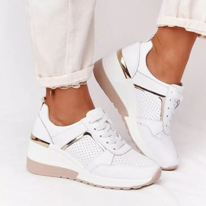 Baskets Compensées Élégance Chic