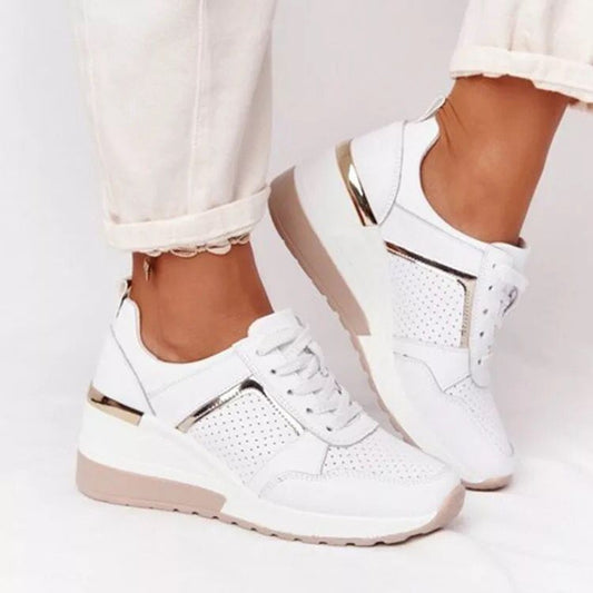 Baskets Compensées Élégance Chic