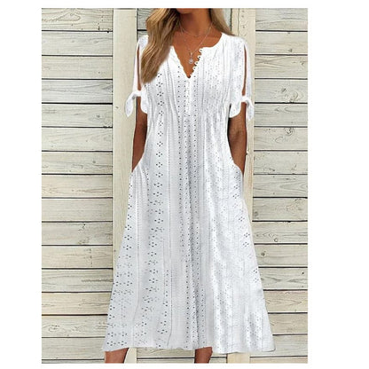 Robe d’Été Bohème en Dentelle
