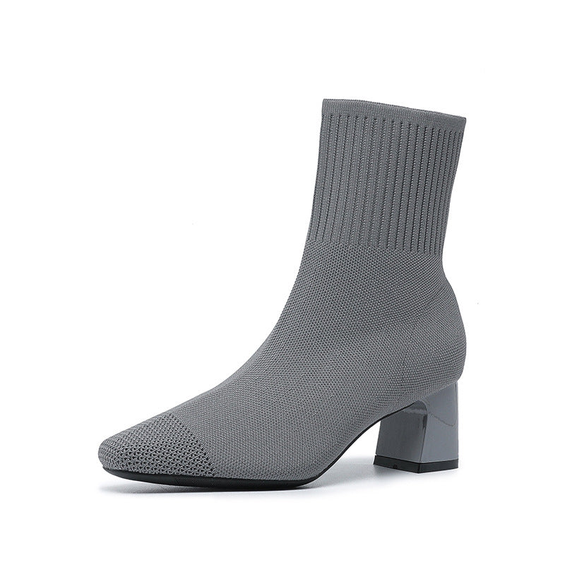 La Chaussure "Zéro Frottement" en Maille Côtelée