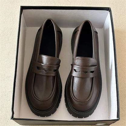 mocassins-femme chaussures-femme-confortables mocassins-élégants-femme chaussures-casual-femme mocassins-semelle-épaisse chaussures-femme-tendance loafers-femme chaussures-style-chic-femme