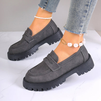 mocassins-femme chaussures-femme-confortables mocassins-élégants-femme chaussures-casual-femme mocassins-semelle-épaisse chaussures-femme-tendance loafers-femme chaussures-style-chic-femme