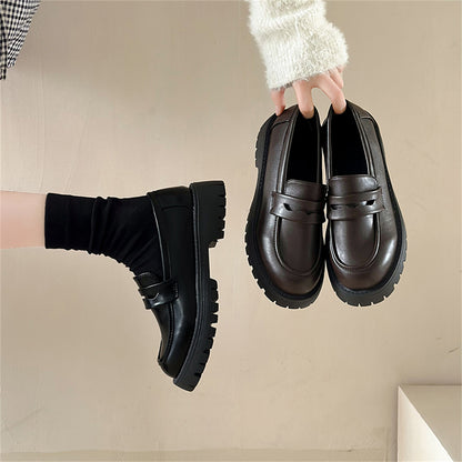 mocassins-femme chaussures-femme-confortables mocassins-élégants-femme chaussures-casual-femme mocassins-semelle-épaisse chaussures-femme-tendance loafers-femme chaussures-style-chic-femme
